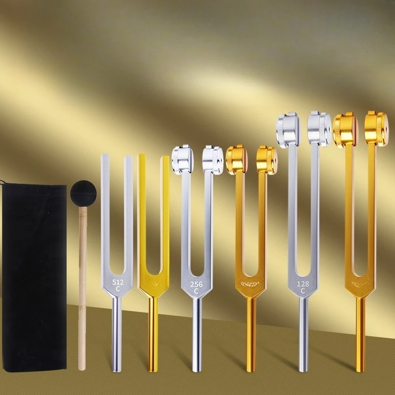 Tuning Fork Hearing Check Standard Tone Piano Violin Musical Instrument Teaching Ear Selection 128/256/512HZ