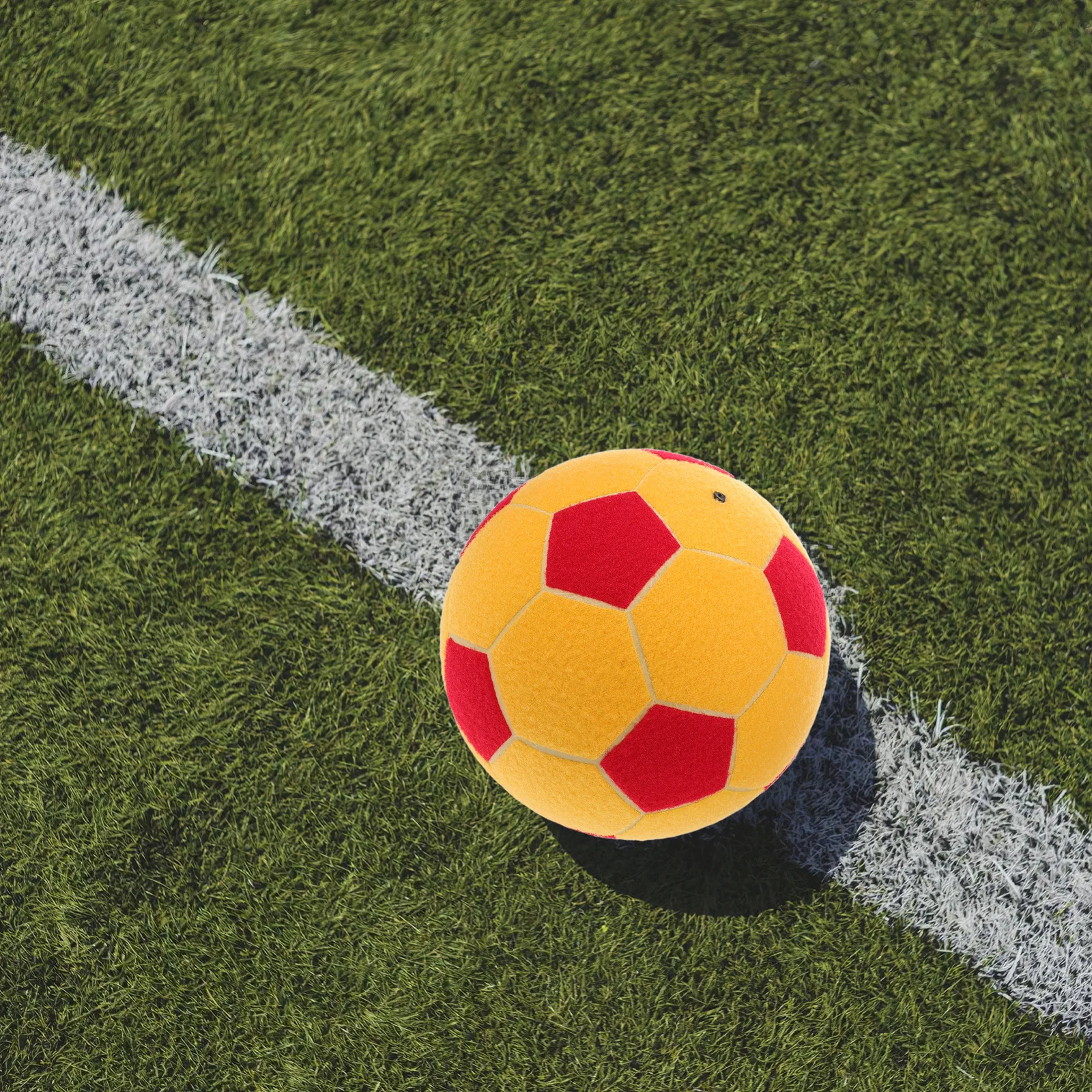 كرة قدم لاصقة قابلة للنفخ مقاس 8.25 بوصة لعبة كرة القدم التفاعلية للاستخدام الداخلي والخارجي للأطفال أهداف كرة القدم الصغيرة #3