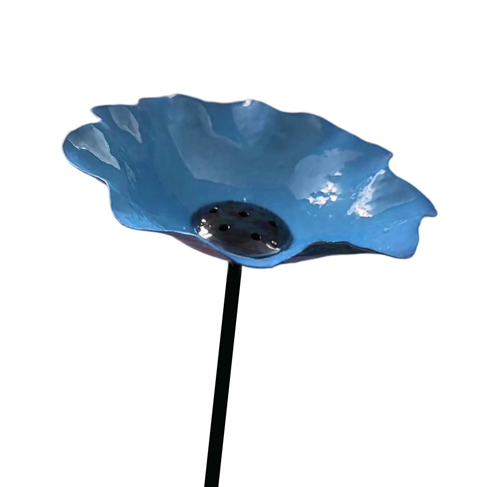 Bee Watering Station Weather Proof Flower Shaped Bees Water Feeder Bird Drinking Fountain for Outdoor Lawn Landscape Decoration