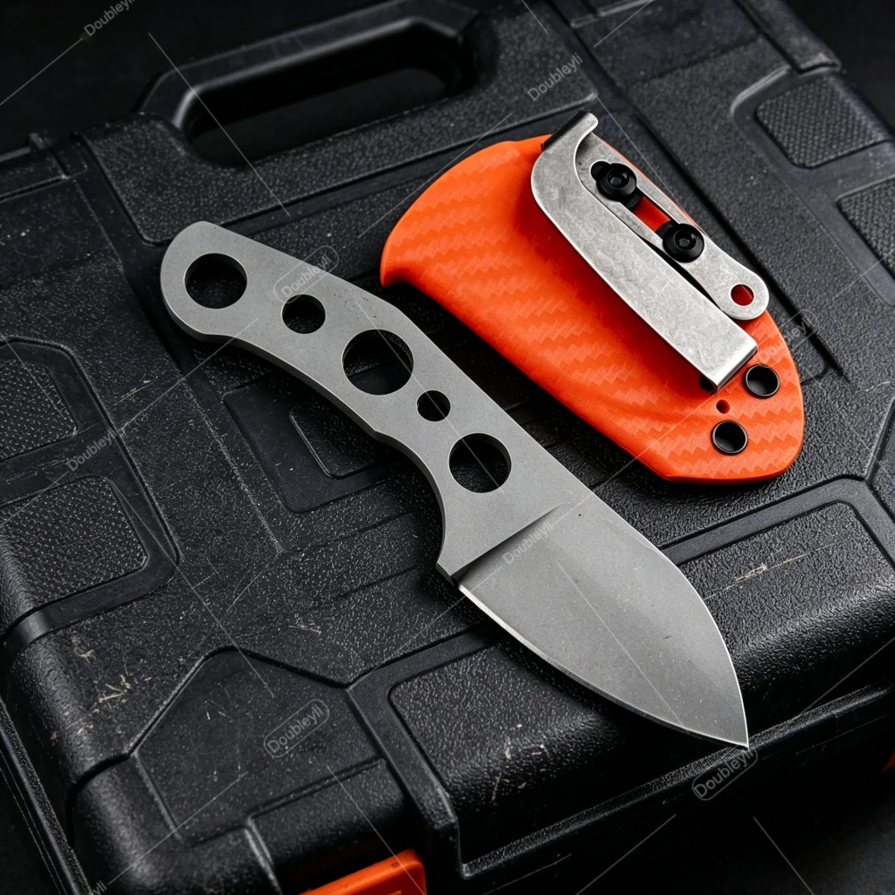 New High-quality GMF1 Monolithic Steel Straight Knife Every Day Carry Tool Lightweight Meat Cleaver Vegetable Knife Peeling Tool