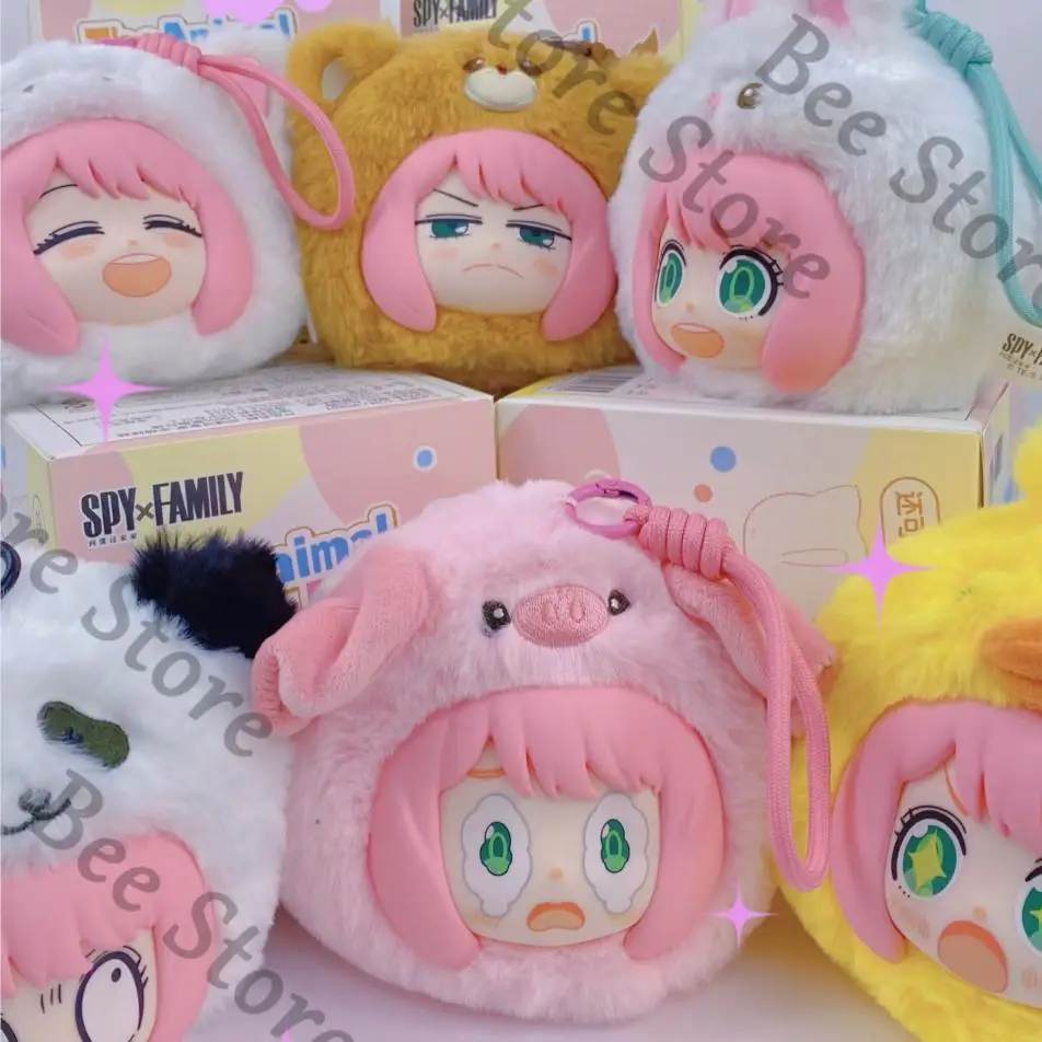 

Подлинная плюшевая кукла SPY×FAMILY ambitus Animal Party Anya с несколькими выражениями Q-милый дизайн, плюшевый кулон, коллекционное издание, подарок