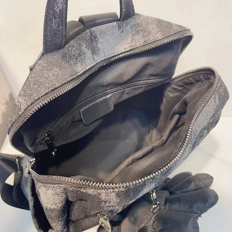 Damen Denim Rucksäcke große Kapazität lässig hochwertige Pendelt asche große Sonnenblume Anhänger neuer Rucksack für Damen Damen