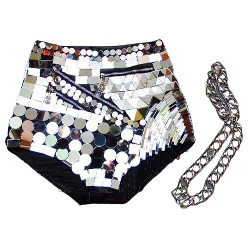 2025ฮาโลวีนCarnivalสุภาพสตรีกระจกเครื่องแต่งกายเต้นรําStage Performanceชุดเงาและแบบไดนามิกสวมใส่