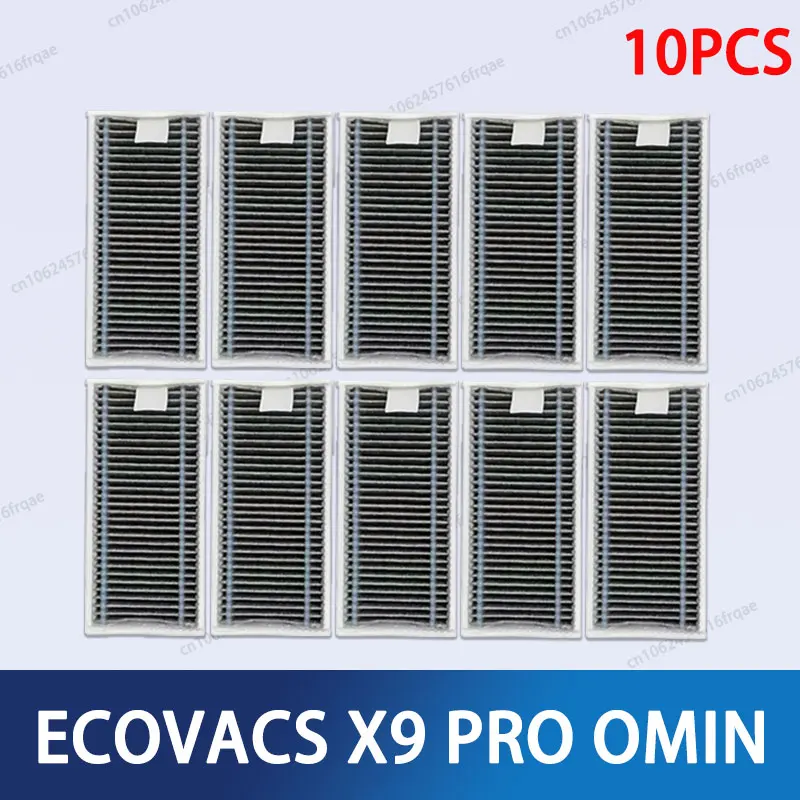 Ecovacs X9PRO OMNI/DEX61-P Accessoires Robotstofzuiger Hoofdzijborstel Mop Doek HEPA-filter Stofzakken Reserveonderdelen