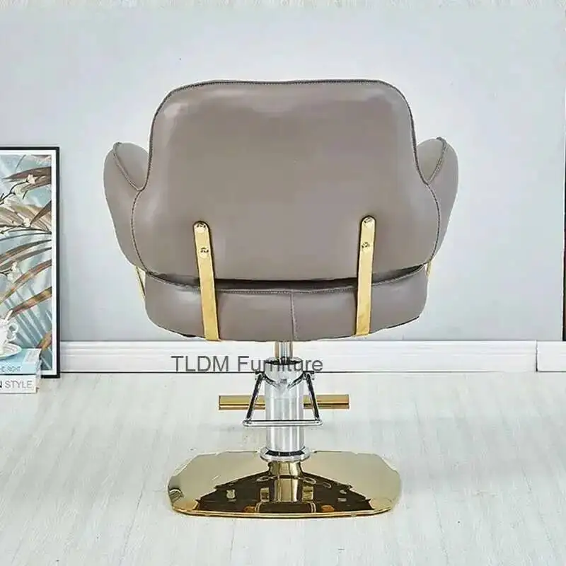 كرسي الحلاق تصفيف الشعر صالون الأثاث الكامل كراسي مانيكير الجمال الرجال الحلاقة سيلا باربيريا الوشم المساعد JGY #2