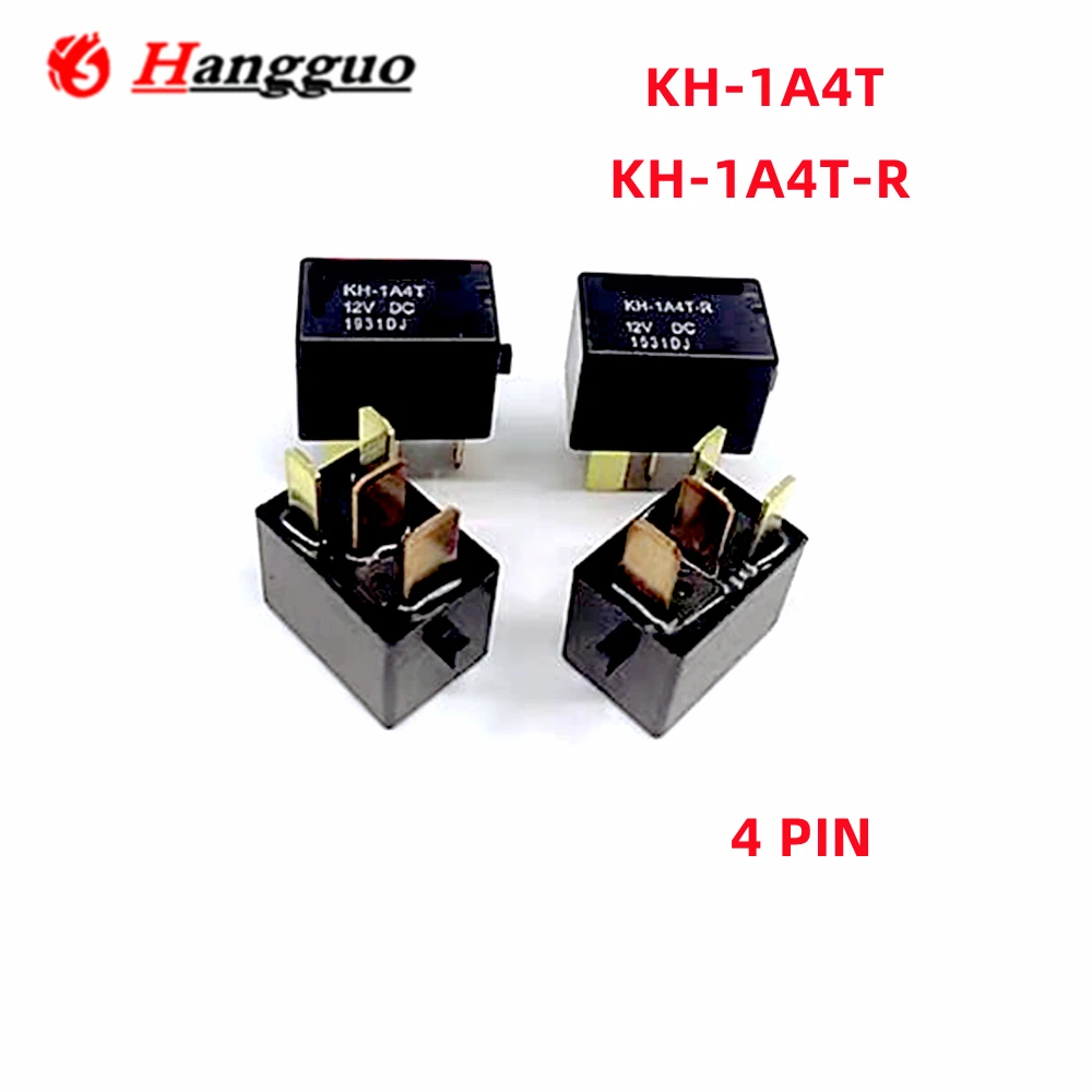 2PCS/Lot Original KH-1A4T KH-1A4T-R 12VDC 4pin Car and motorcycle Relay