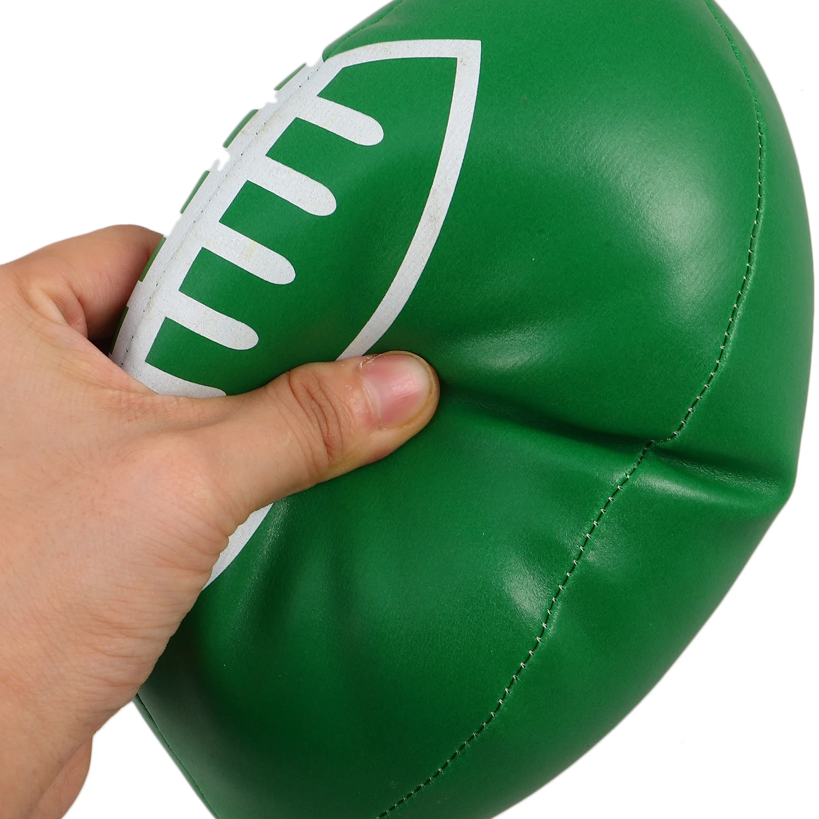 Soft Rugby Ball 7.86X4.72X4.72In For Kids Lightweight Indoor Outdoor Play Training Motor Skills Toddler Football Sport