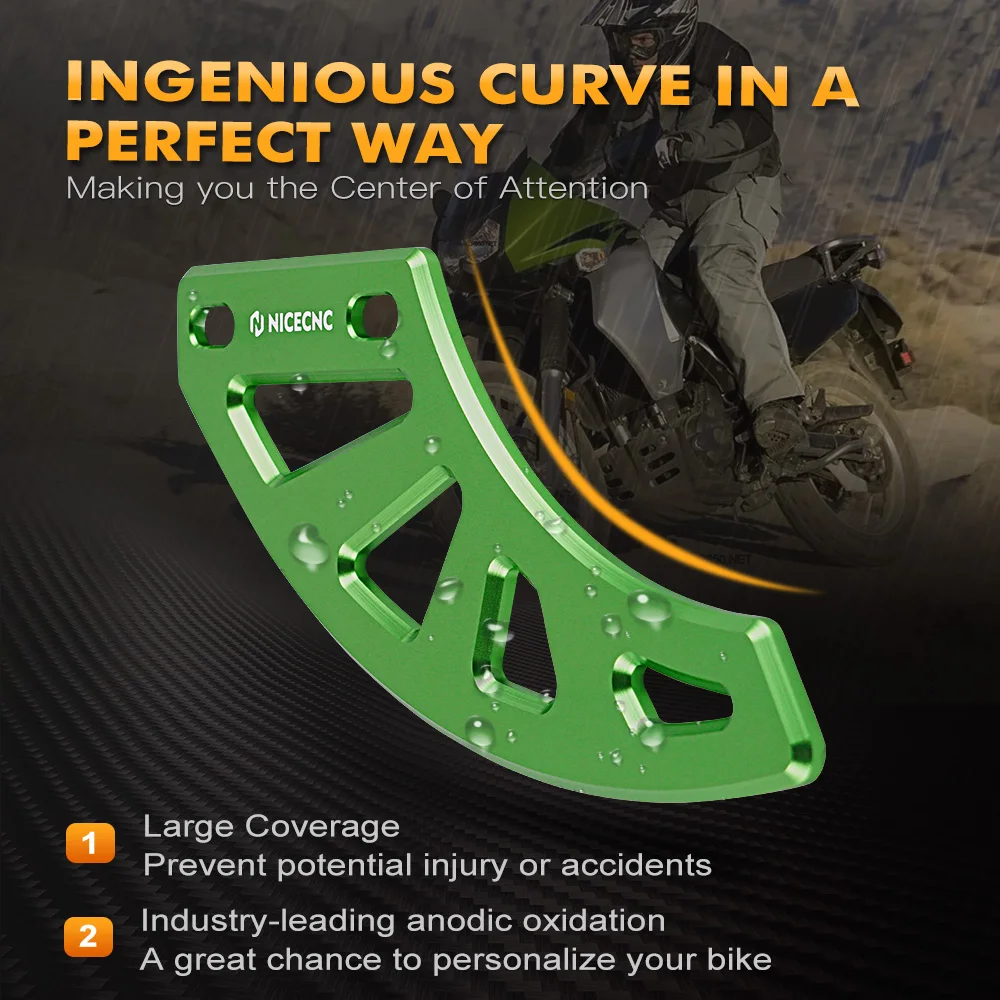Motorcycle Chain Guide Guard Protector For Kawasaki KLR650 KLR 650 2008-2018 2009 2010 2011 2012 2013 2014 2015 2016 2017