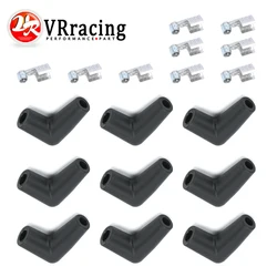 VR - 9 pcs / set HEI style distributor caps Spark Plug Wire Male Rubber Boots Terminals Ends Connector set VR-SSC03