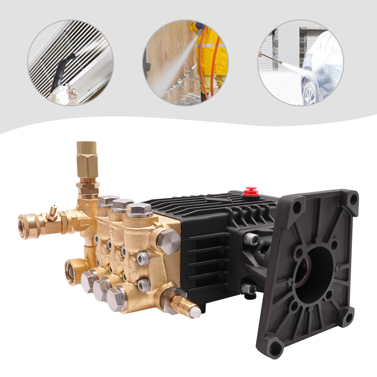 

Pressure Washer Pump for Professional Cleaning Tasks Direct Drive Type High Power 13hp 4000psi 4gpm Flow