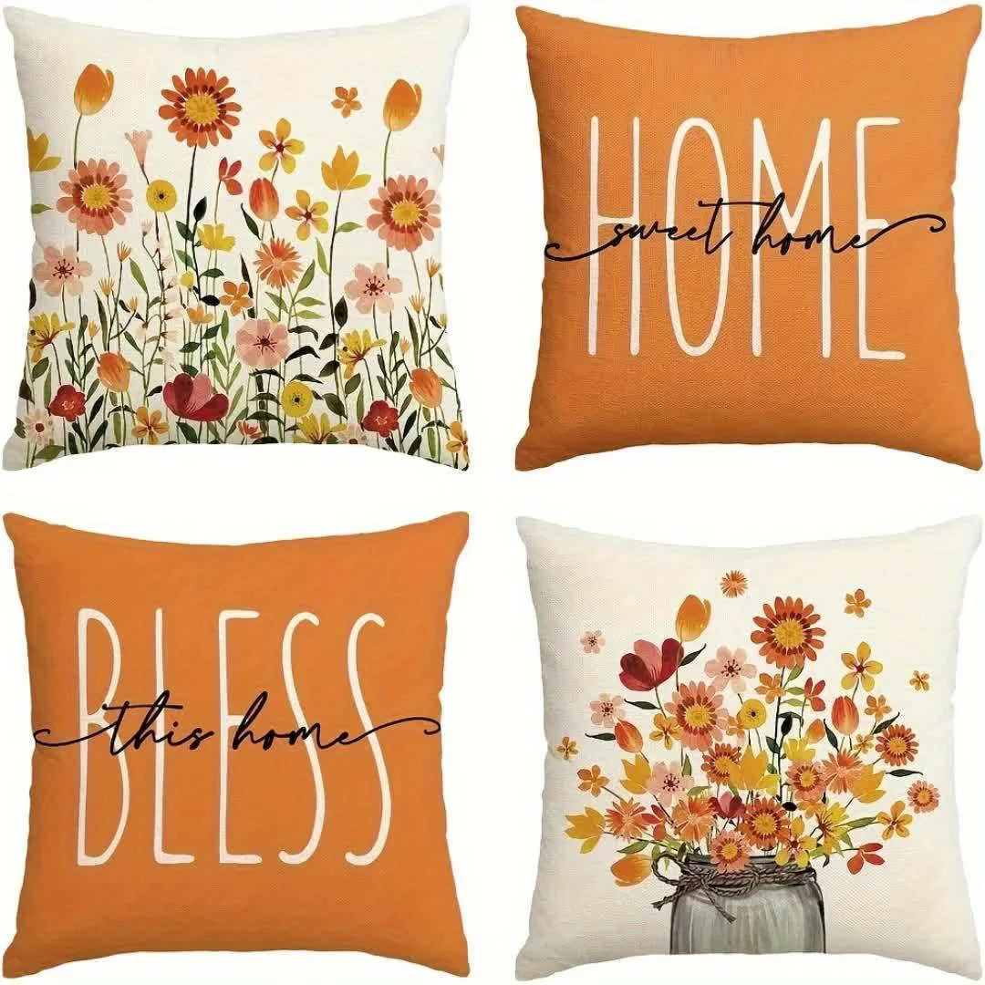 4 Piezas Fundas Coj… - image