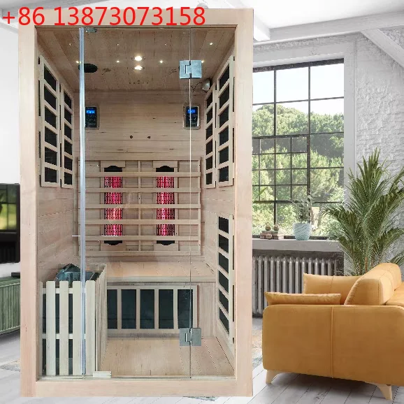 DHY household sauna sweat steam room far infrared nano light wave room whole body sweat steam