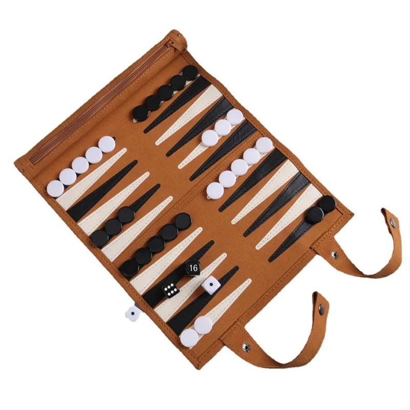 

Настольная игра ABWE-Backgammon, портативные наборы Backgammon для взрослых, игры для путешествий, дизайн рулона для взрослых, детская игра-головоломка, настольная Durab