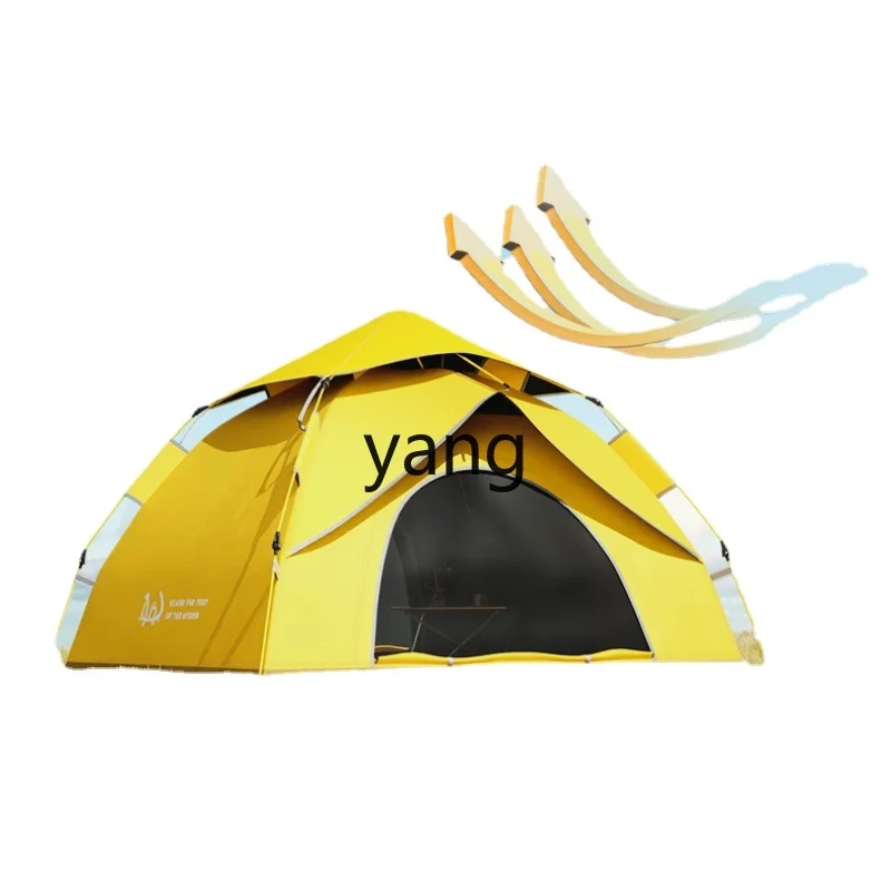 L'm'm Fully Automatic Quickly Open Vinyl Sun Protective Windproof and Rainproof Professional Camping Summer