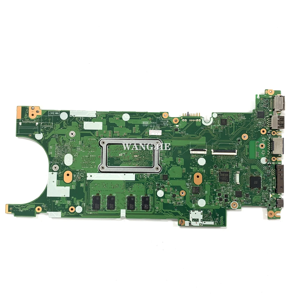 For LENOVO Thinkpad T480S Laptop Motherboad SR3L9  I5-8350U 4GB Mainboard 02HL830 01LV620 01YU138 ET481 NM-B471