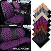 YJ Universal Car Rear & Front Seat Covers Protector Auto Cargo Mat Fit For Mitsubishi ASX Outlander Airtrek Eclipse Cross 2025