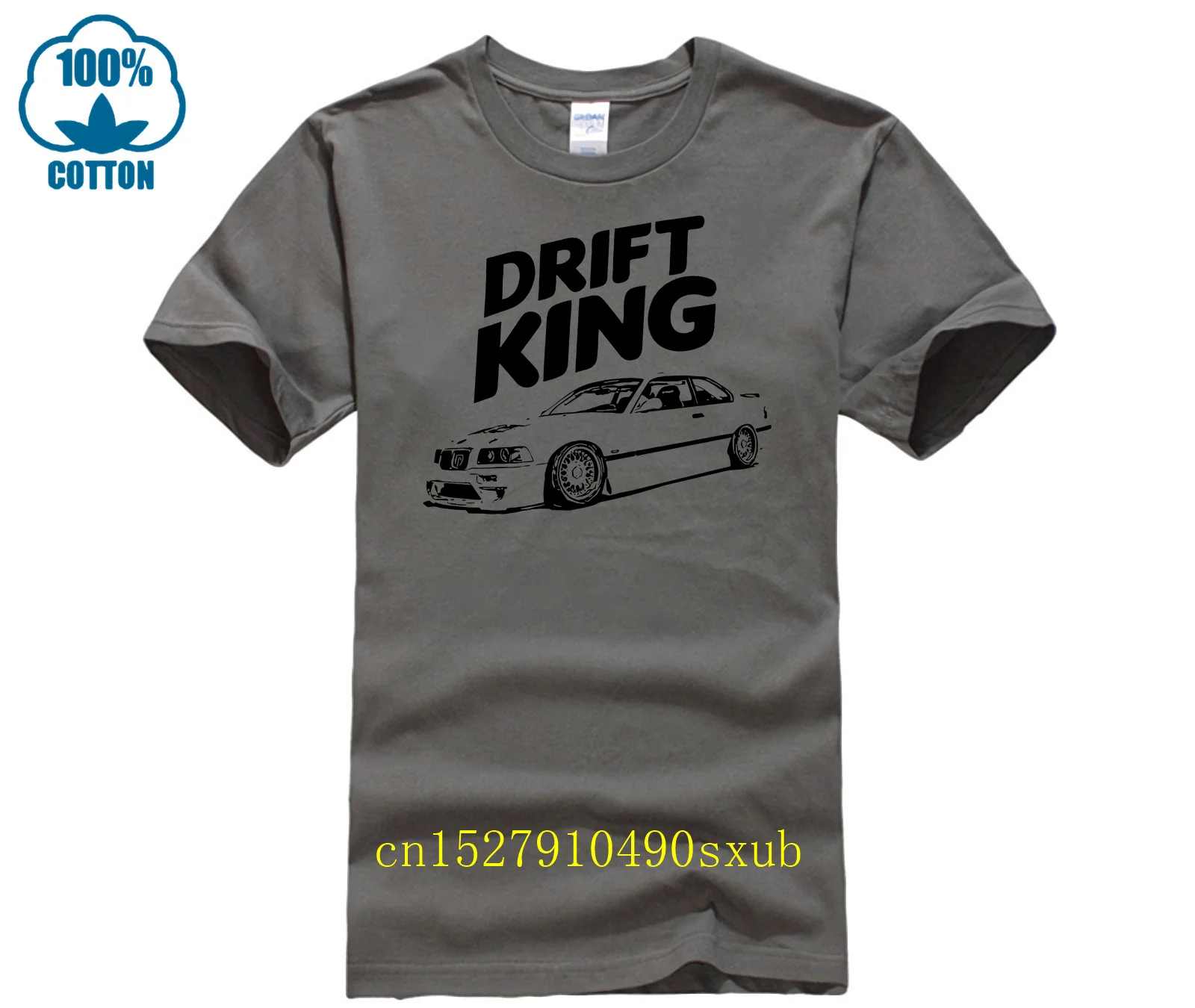 E36 M3 Drifting King Soft T Shirt Multi Colors S to 3XL