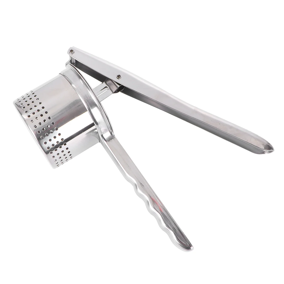 

Stainless Steel Potato Ricer Manual Masher Lemon Squeezer Orange Juicer Polished Handle Easy Clean Potato Ricer