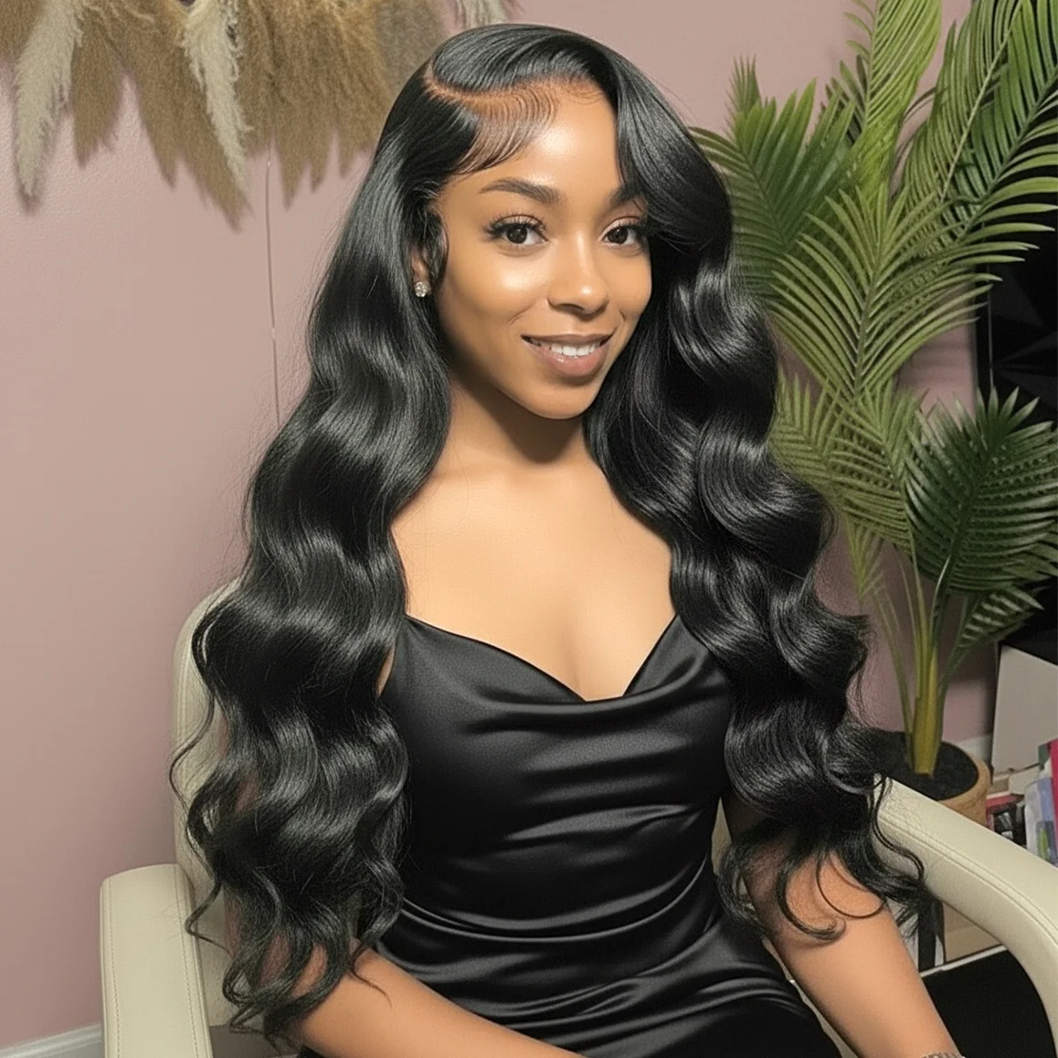 

38 40 Inch Body Wave Wig Natural Color Wigs 200 Density 13x6 HD Lace Front Human Hair Wigs 13x4 Lace Frontal Wig for Black Women