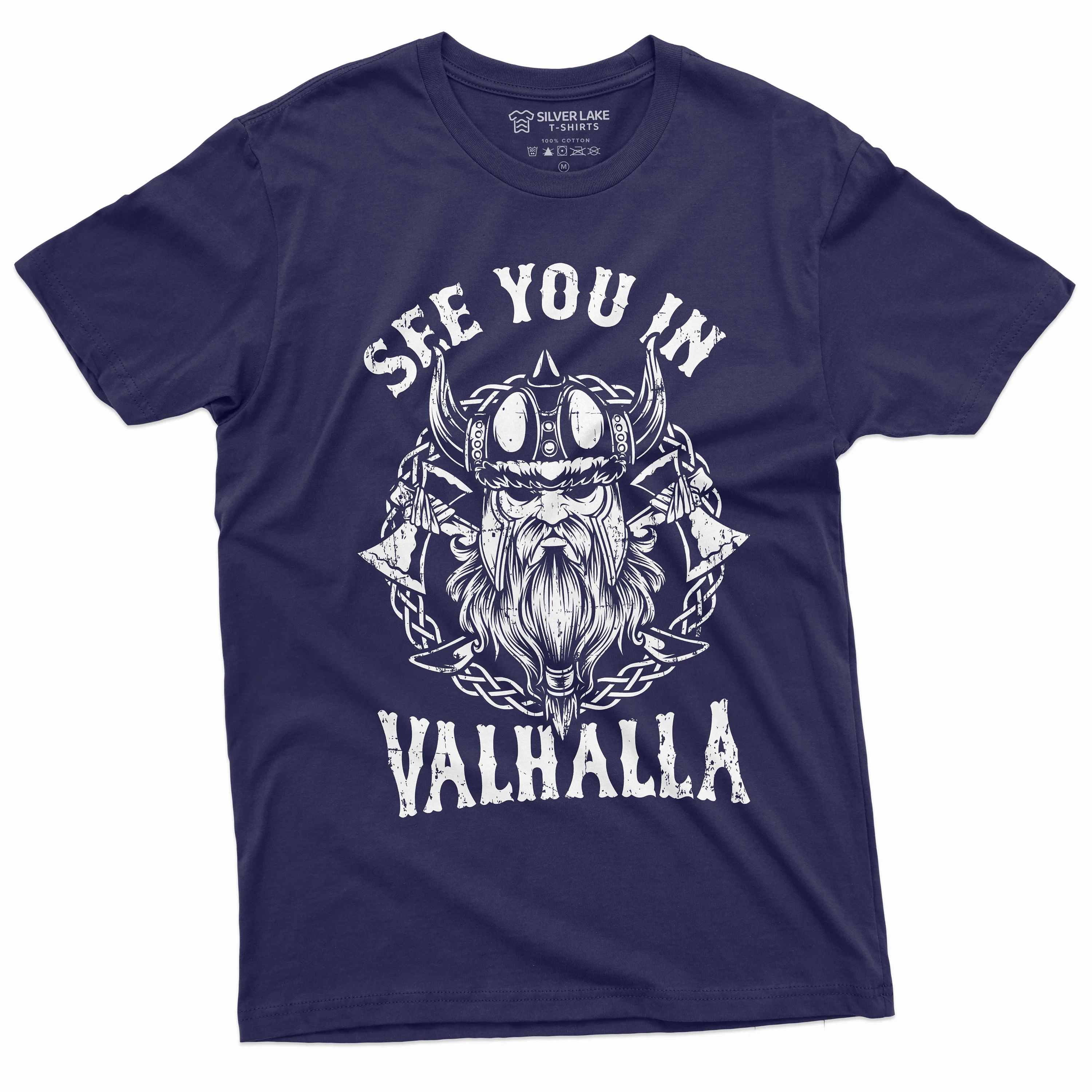 Viking T-Shirt Warrior Shirt Valhalla Tee See You in Valhalla Shirt Valkyrie T-Shirt Viking Gift Ideas Viking Lover Gift Viking