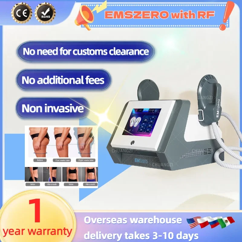 

2024 professional EMSzero NEO with RF machine EMS weight loss shaping fat burning Nova electromagnetic shaping muscle stimulator