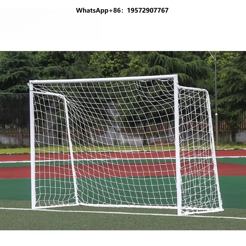 High Quality 5-a-Side 7-a-Side 11-a-Side Soccer Goal Nets Easy Installation with White Aluminum Steel Materials