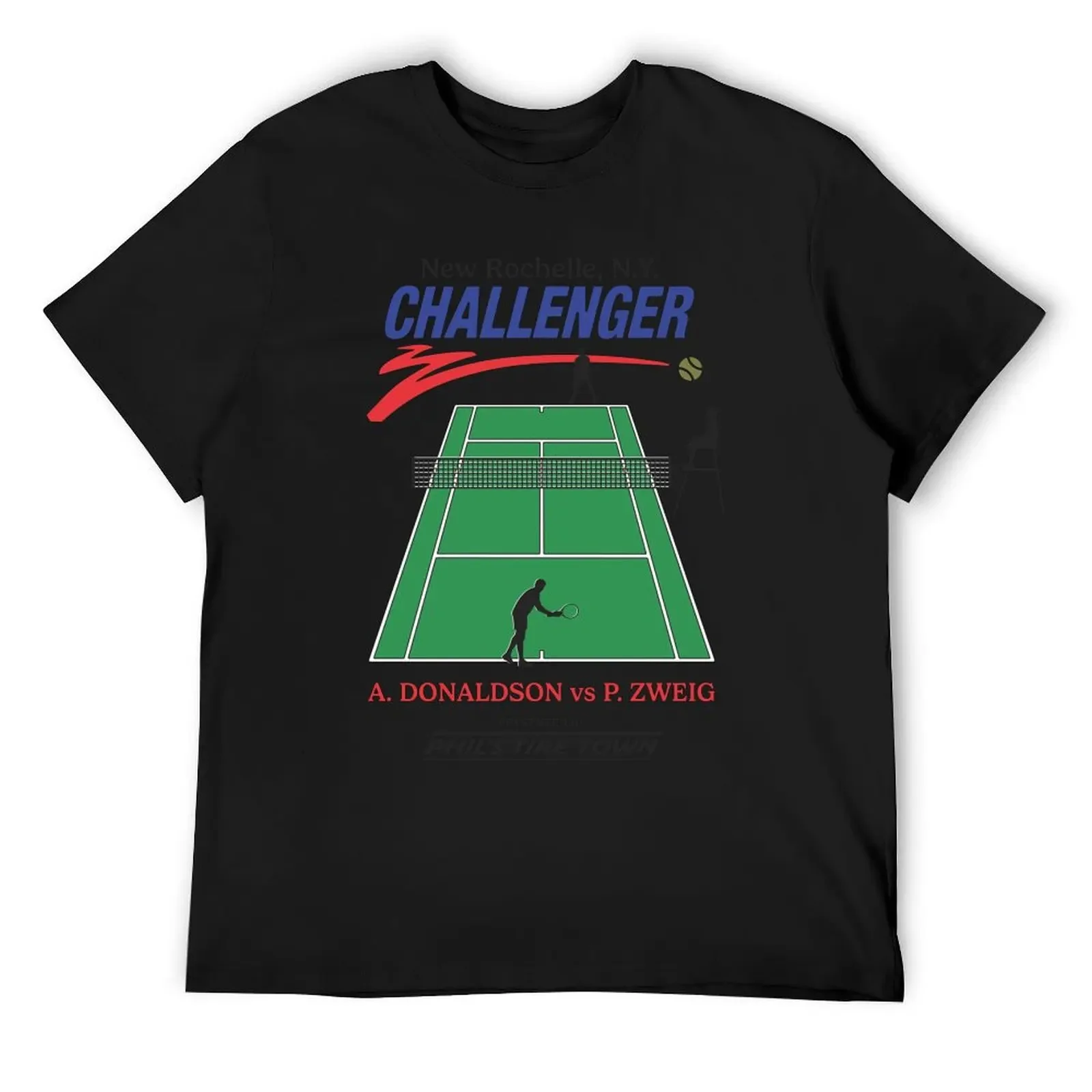 Challengers Retro Tee - New Rochelle Challenger Phil's Tire Town (Green/Red) T-Shirt