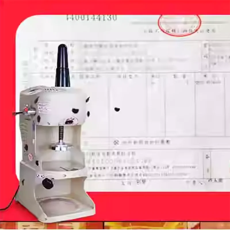 CE Approved Commercial Hand Operated Ice Shaving Machine With Good Price