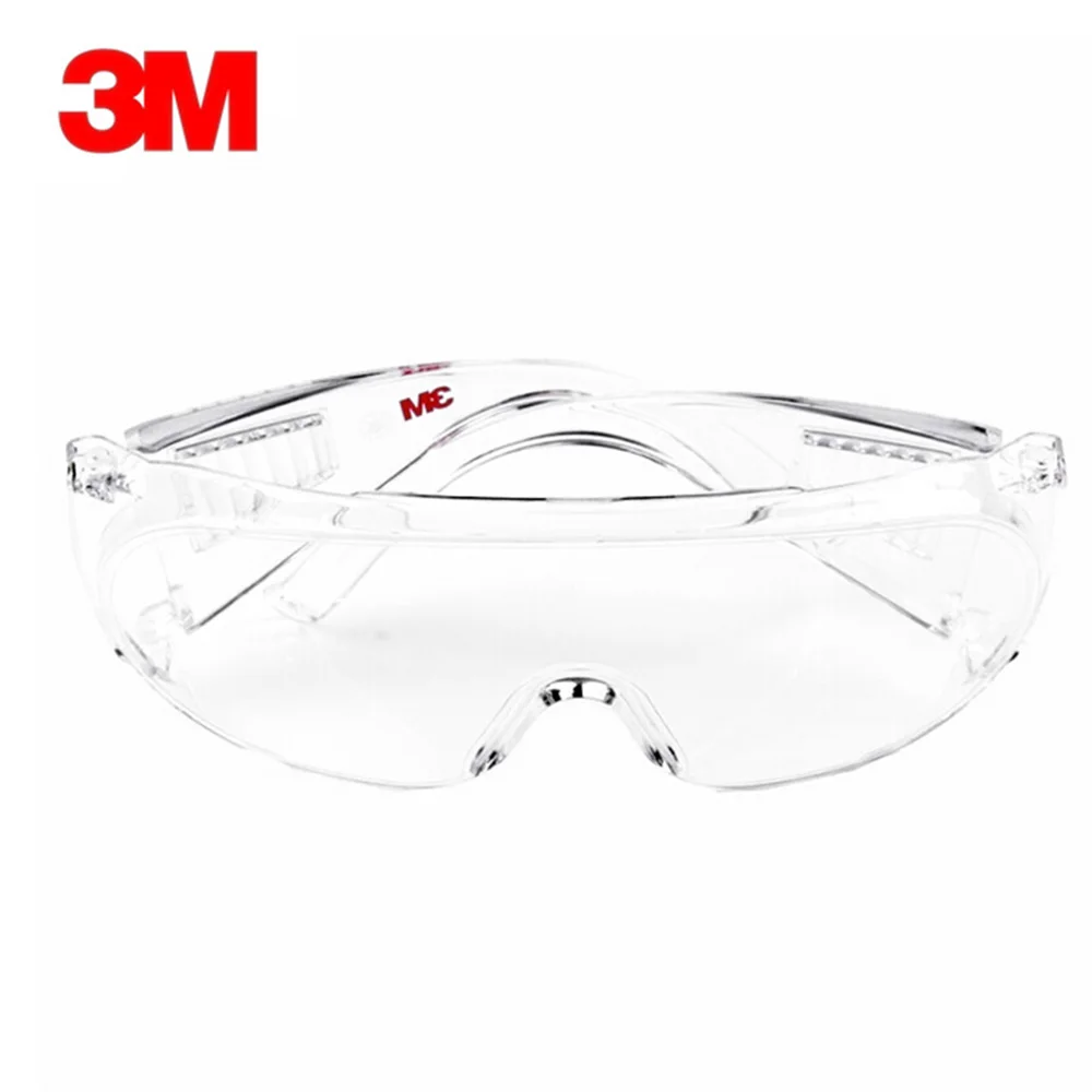 3M 1611HC Safety Glasses Professional Goggles Eyewear UV Protection Anti Dust Windproof Anti Fog Coating Eye Wear with Clear