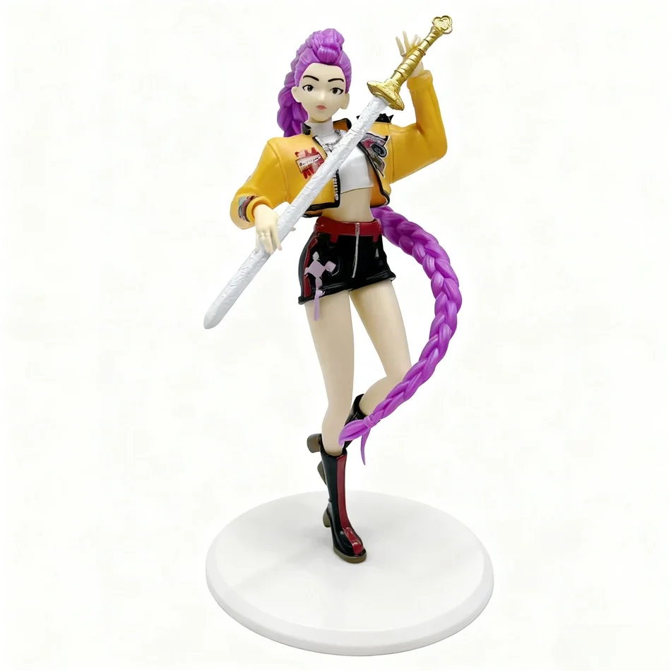 Hot Creativo 3D Figurine per Devil Hunter Figure Huntrix Figure Giocattolo Derpys Rumi Statua in miniatura Artigianato in resina Ornamenti