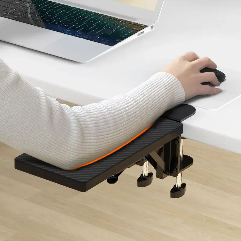 

Computer Wood Arm Rest Ergonomic Mouse Pad Holder Foldable Comfortable Elbow Support Armrest Rack for Home Table Desktop Desk