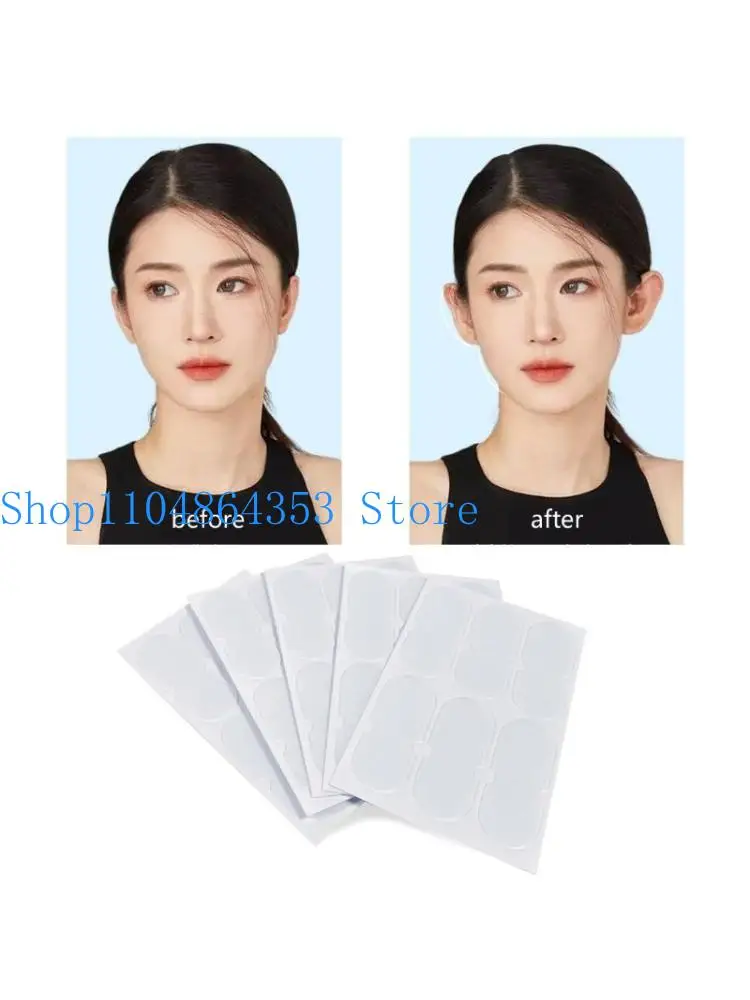 652F 10pcs Clear Elf Ear Stickers Veneer Ear Corrector Ear Support Patches