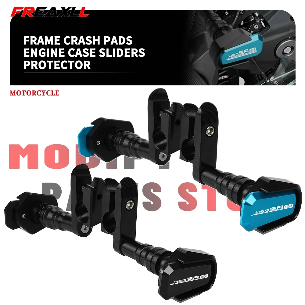 FOR CFMOTO 450 SRS450 SRS CF 450SR S 2026-2025 Frame Sliders Crash Pad Falling Protector Guard Engine Protection Cover 2024 2023