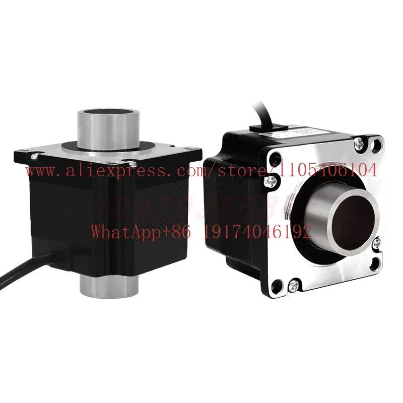 Two-phase 24V57 large hollow shaft stepper motor driver through hole motor aperture 20mm adjustable speed