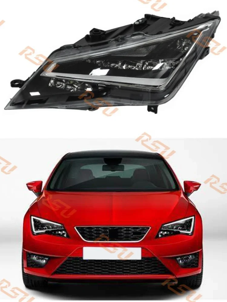

For Seat Leon FR 2013-2016 LED Headlight Right or Left 5F1 941 007 B / 5F1 941 008 B Auto Part for Reference Only