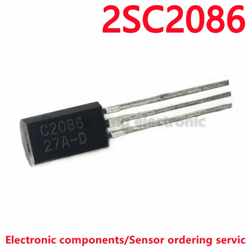 

20PCS/LOT 2SC2086D 2SC2086 C2086 TO92L NPN transistor(for RF power amplifiers in HF band Mobile radio applications)