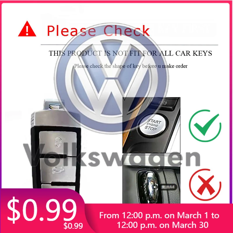 

2026 Hot Styling Mouldings For VW Volkswagen Jetta MK5 Golf Car Key Case Cover Holder Shell For Volkswagen VW CC Passat B6 B7 Pa