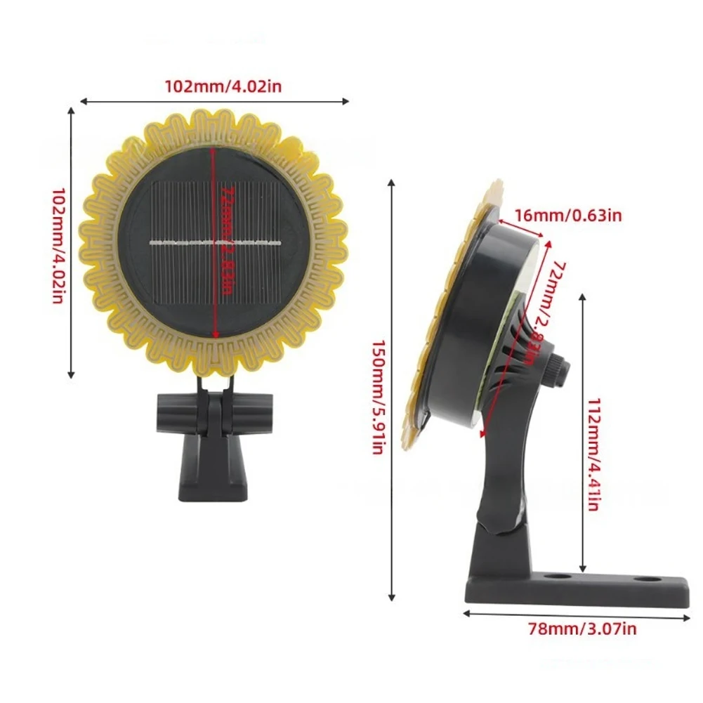 

Умный датчик дождя Датчик дождя Датчик дождя с детектором света на солнечной энергии для энергоэффективности заряда через солнечной энергии