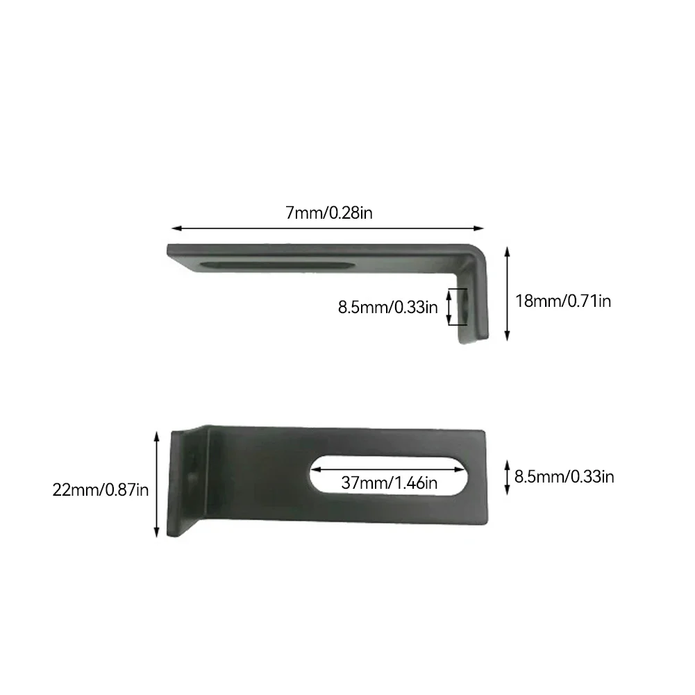 Metall L-Typ Universal Motorrad Elektrische Fahrzeug Kotflügel Montage Halterung Scheinwerfer Signal Lampe Halterung Feste Halterung Montieren – Detail 6