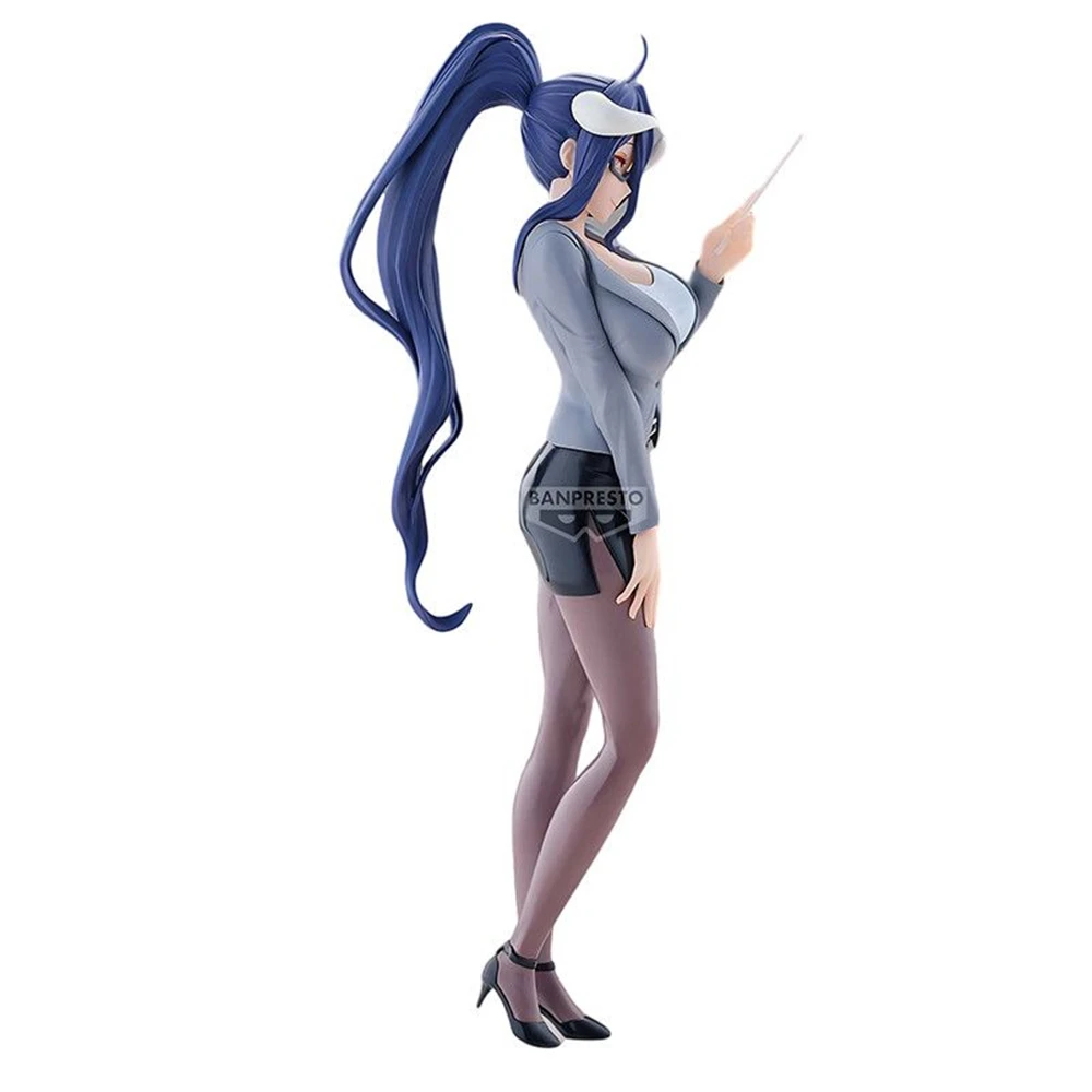Bandai Overlord Albedo Teacher's Clothing Desktop Assembly Model Model Doll Action Figure Birthday Gift