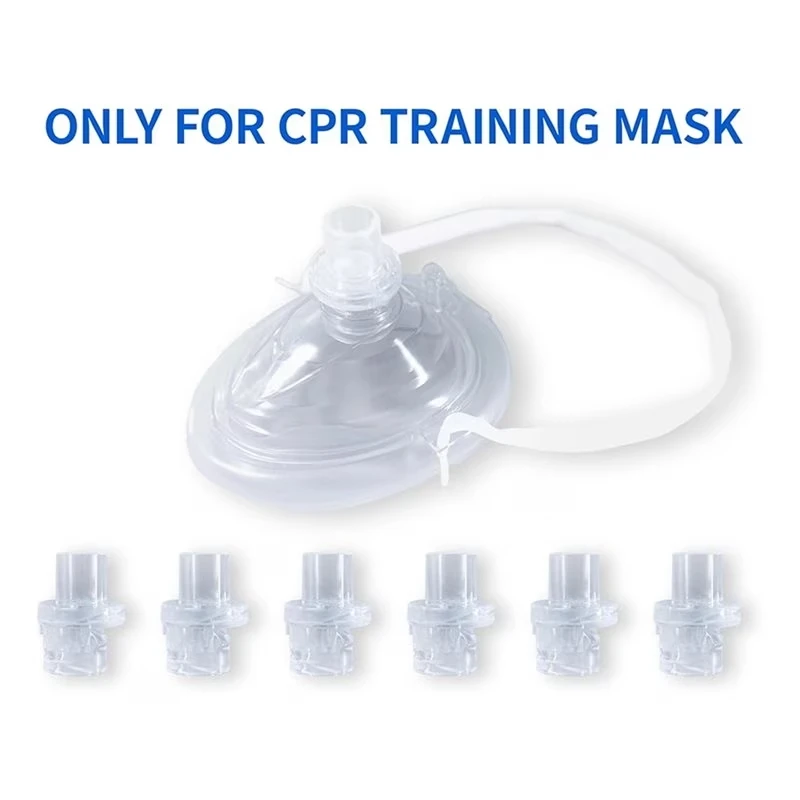 20PCS CPR Training One Way Valves, Replacement Breathing Valves for CPR Manikin Mask, First Aid Training Accessories