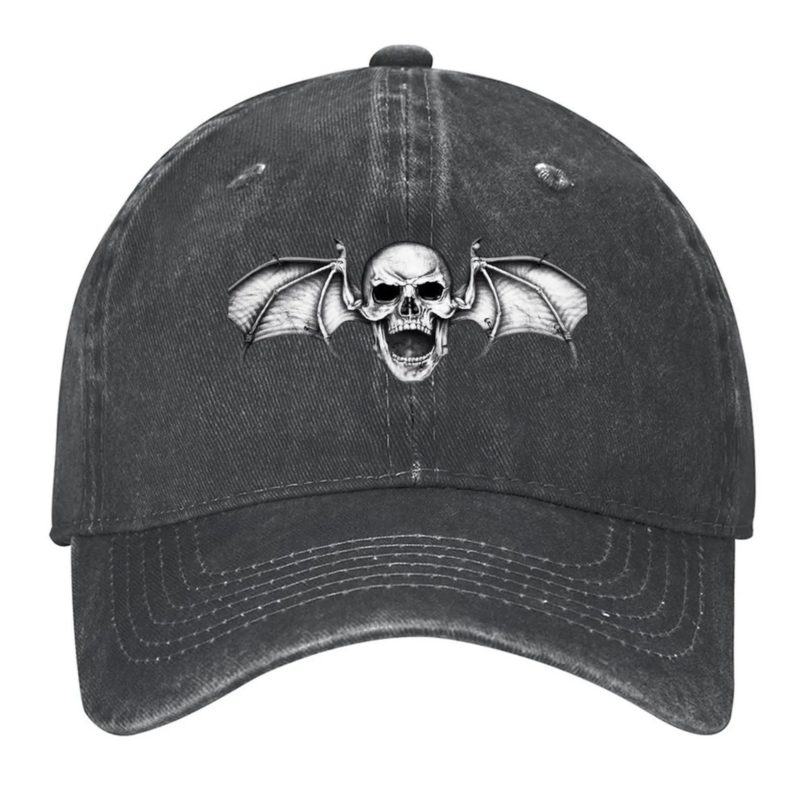 

Avenged Sevenfold Skull Baseball Cap foam party Hat Streetwear summer hat Wild Ball Hat Mens Women's