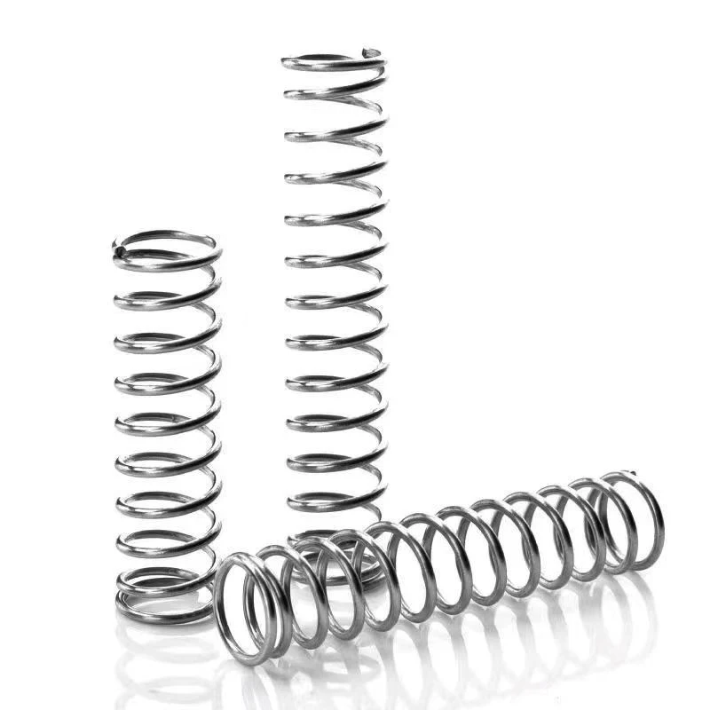 Creamily 10PCS Return Compressed Springs Wire Diameter 0.6mm Micro Small Cylidrical Coil Compression Spring OD=3-15mm L=10-50mm