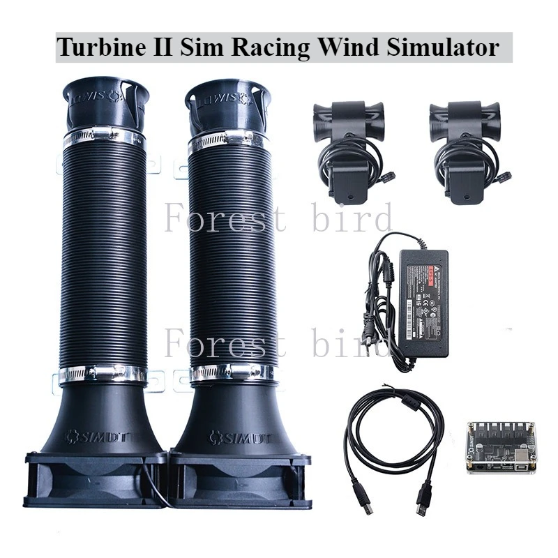 

Turbine Ⅱ Sim Racing Wind Simulator for Logitech G29 Thrustmaster T300 for PC Racing Games MOZA FANATEC for PS5 GT7 G29/T300