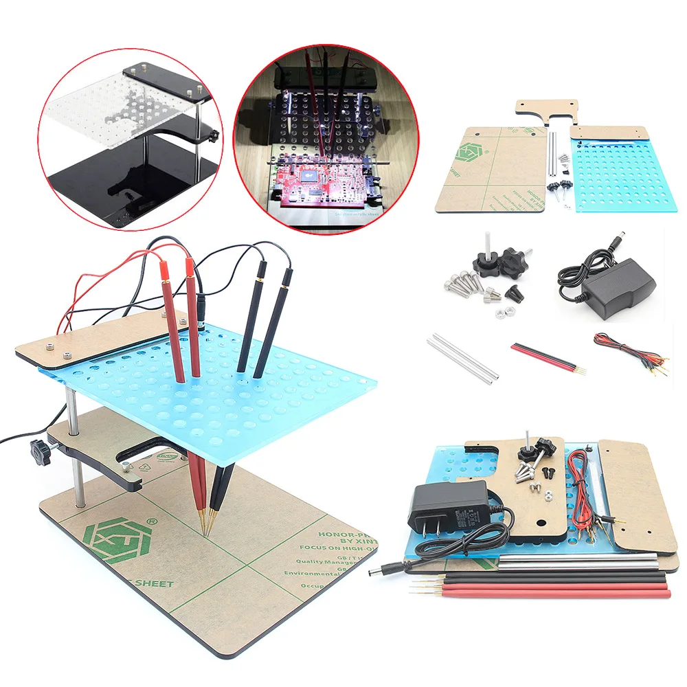 LED BDM Frame Programmer Full Set For KESS/KTAG/Fgtech Galletto/BDM100 ECU Chip Tuning Tool with 4 Probe Pens Shipping Free