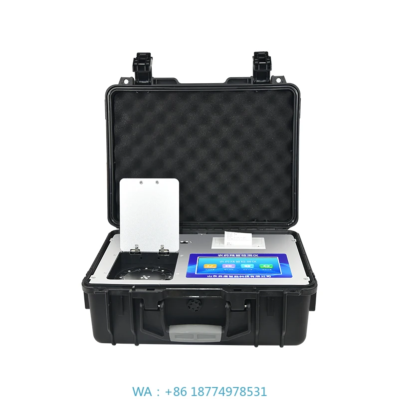 

Детектор остатков пестицидов для овощей и фруктов, прибор для тестирования остатков пестицидов для сельскохозяйственных продуктов, многоканальный