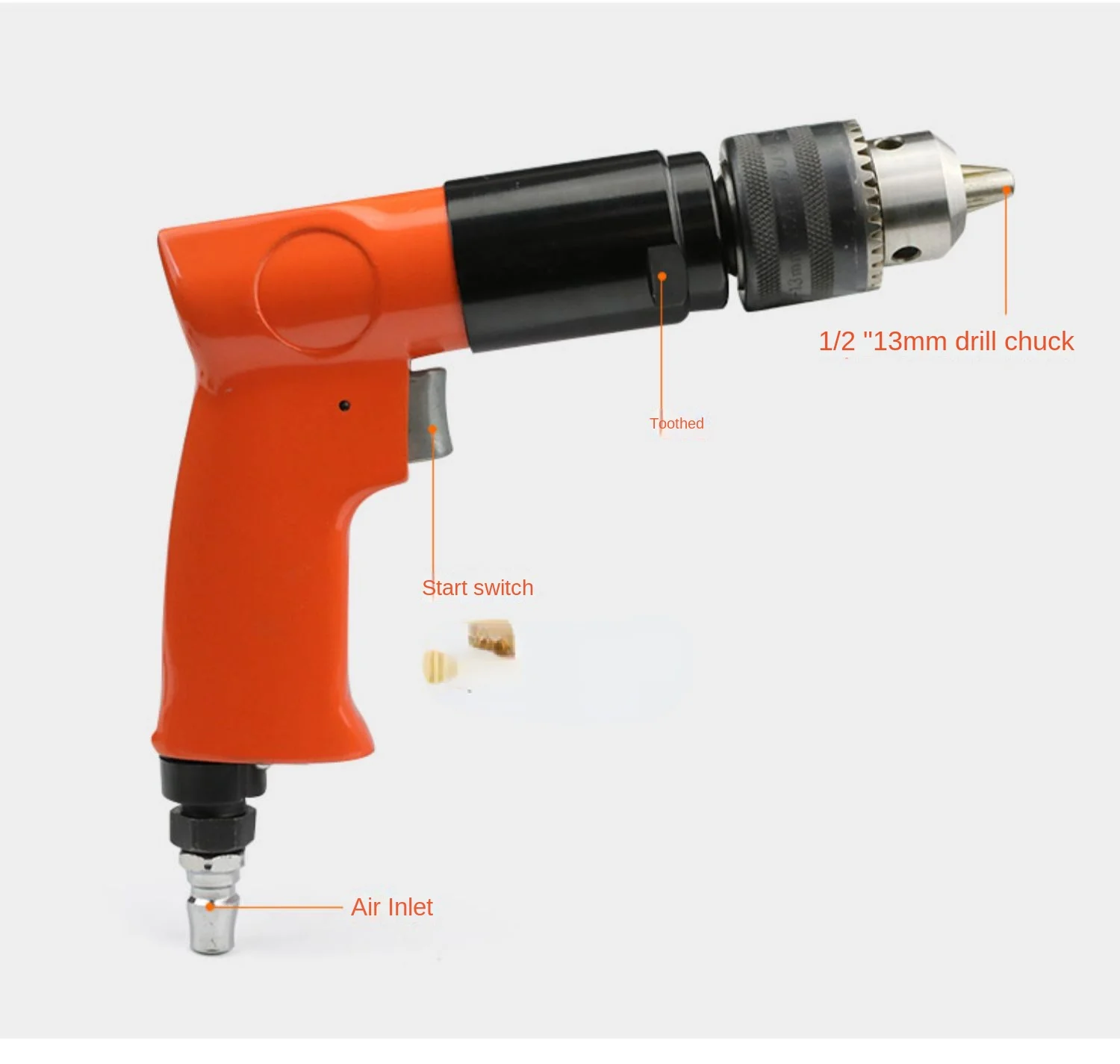 1/2  Pistol-Grip  Drilling 13mm