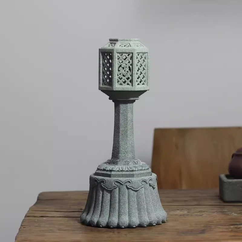 

Bluestone palace lantern stone tower rich atmosphere space stone lamp ornament