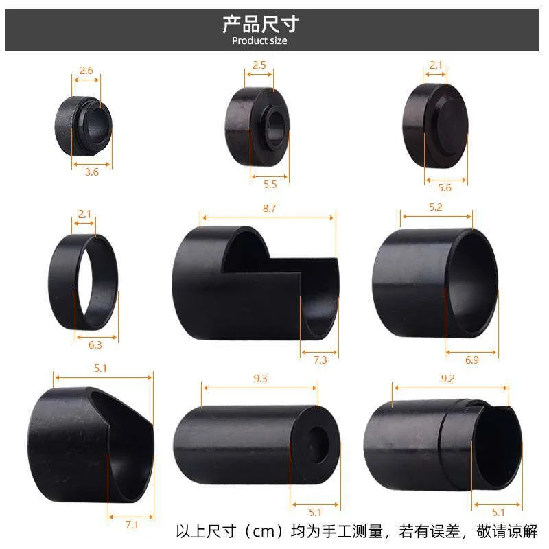 10Pcs C-Type Ball Joint Separator Kit, Control Arm & U-Joint Remover for Auto Chassis Service