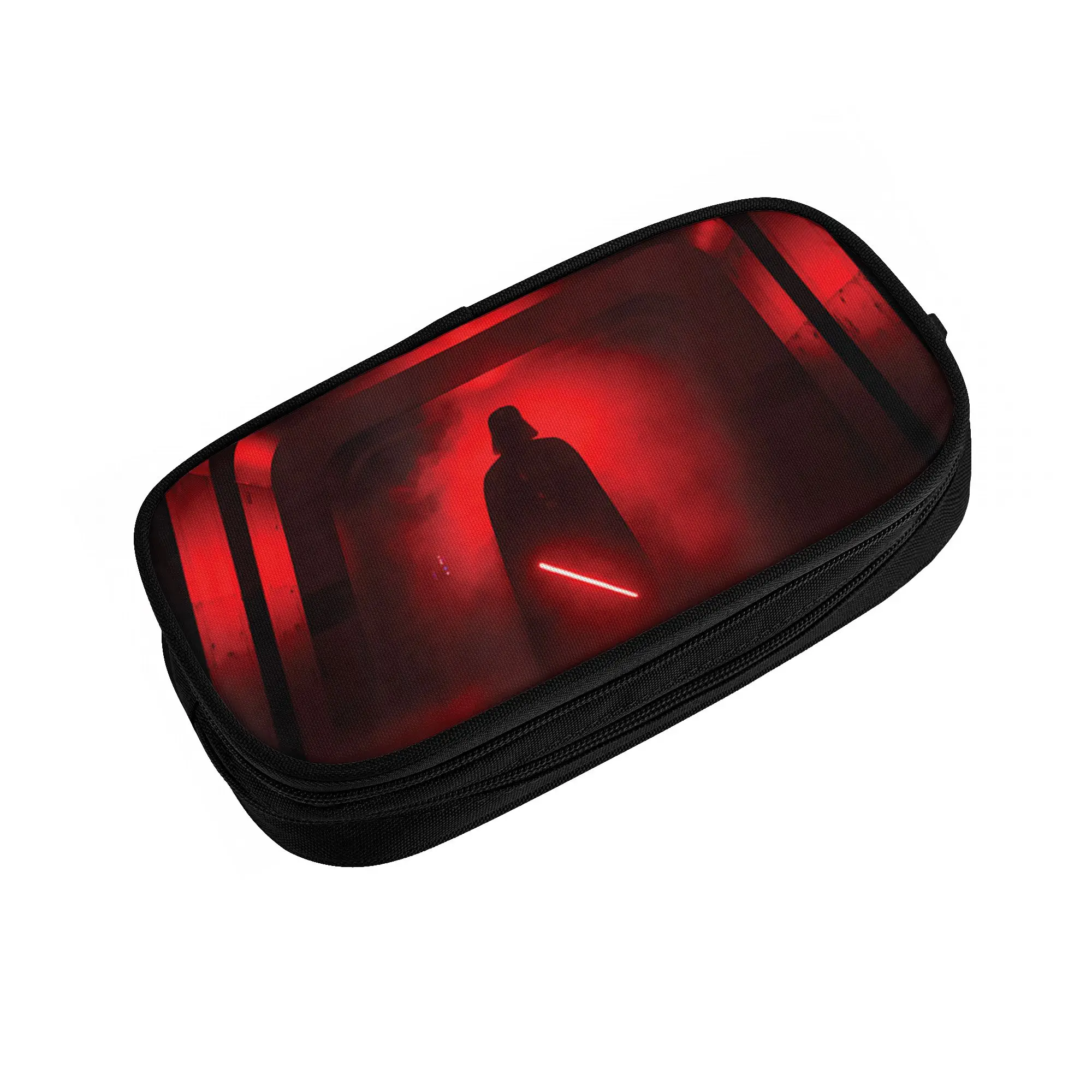

Красный пенал-футляр Darth Maul Vader Red Lightsaber Shadow для студентов, вместительный, для школы, подарок